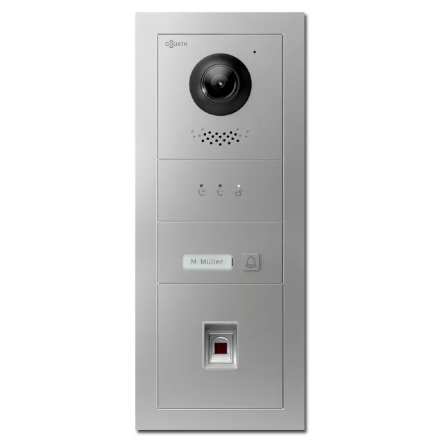 Goliath Türsprechanlage mit Fingerprint