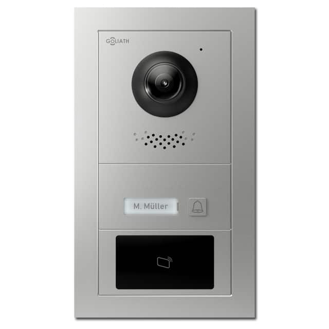 Goliath Türstation mit RFID in silber