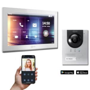 Türsprechanlage mit 10 Zoll Monitor