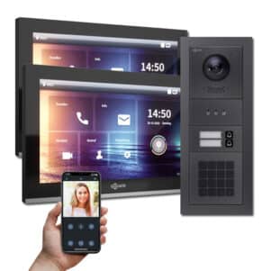 2 Familien Außensnation mit Blindenschrift