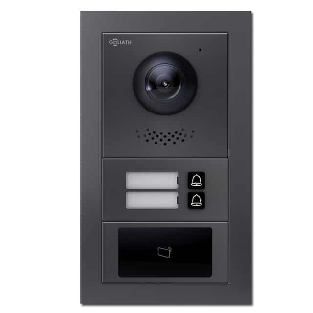 Goliath Türstation mit 2 Klingeln und RFID