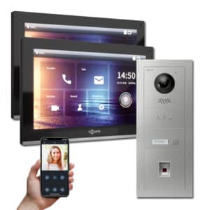 Goliath IP Türsprechanlage mit 2 x 10 Zoll Monitor