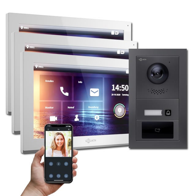 Video Türsprechanlage mit RFID