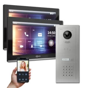 Türsprechanlagen Paket mit 2 Monitoren