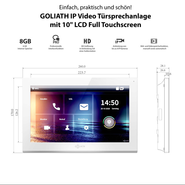 Goliath IP Türsprechanlage
