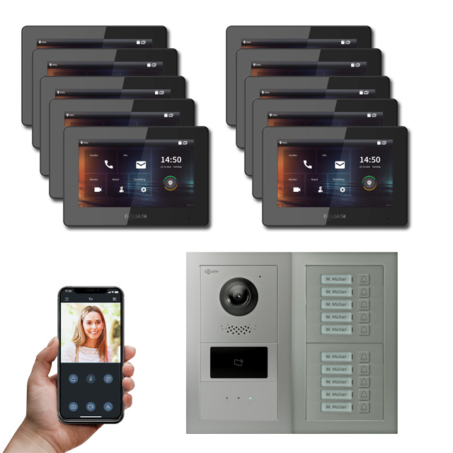 GOLIATH Hybrid Türsprechanlage