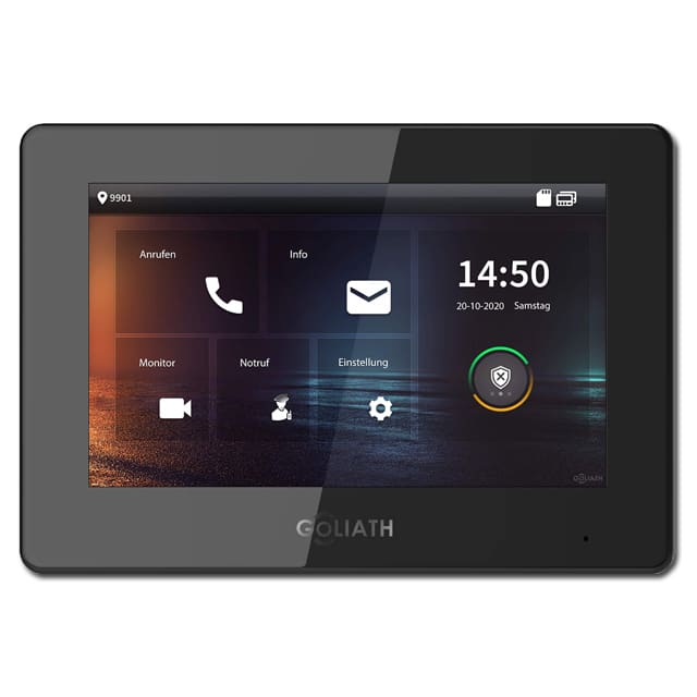 Goliath Türsprechanlage Innenstation für die Wandmontage