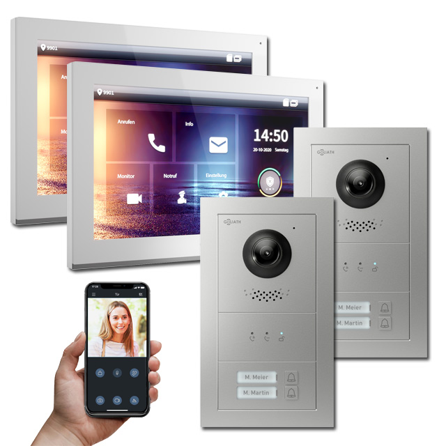 Goliath Hybrid Türsprechanlage