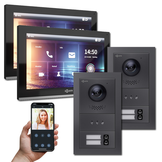 Goliath Hybrid Türsprechanlage