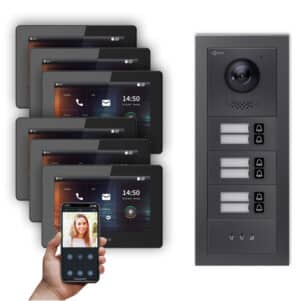 Goliath Türsprechanlage mit 6 Klingeln