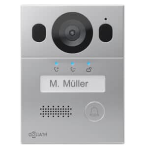 Goliath Türsprechanlage Silber