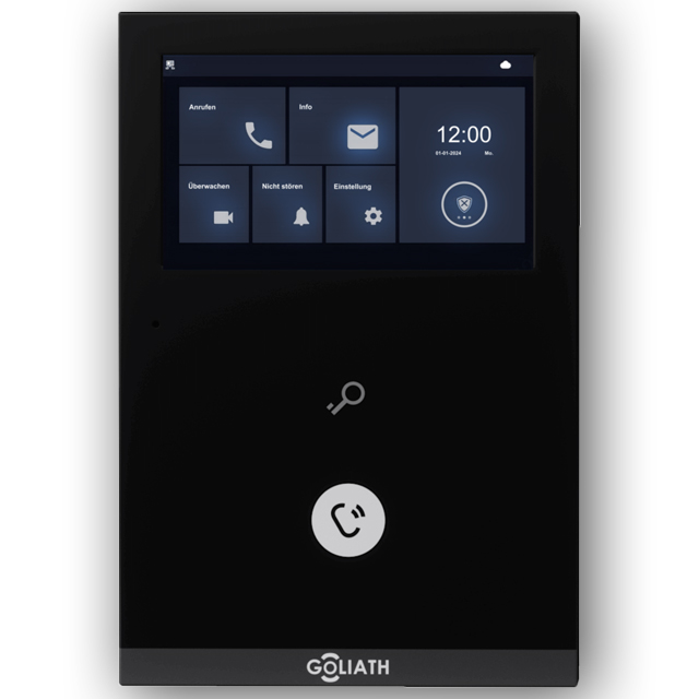 GOLIATH-Türsprechanlage-Basic-2-Draht-BUS-4,3-Zoll-Monitor-AV-BLI-02S_1 Goliath Türsprechanlage Basic