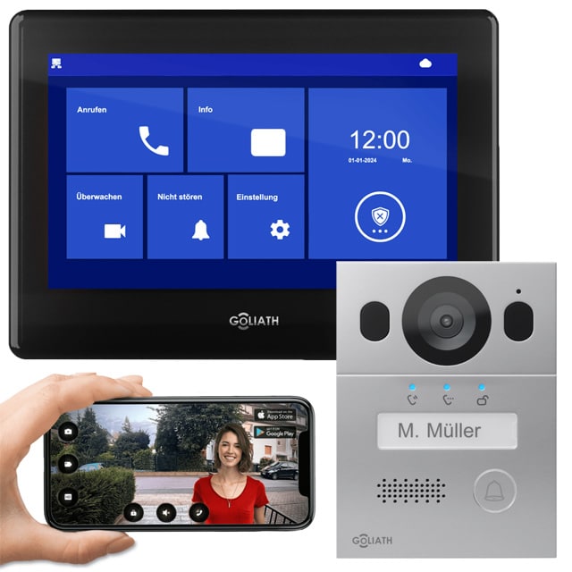 Goliath Türsprechanlage Basic Aufputz